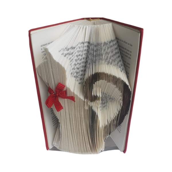 livre plié découpé