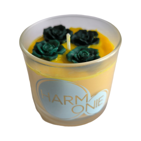 bougie d'intérieur à la cire de soja