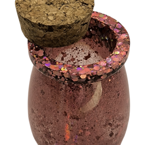 Pot En Résine Époxy Avec Couvercle En Liège